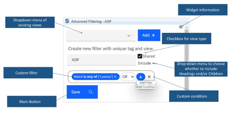 Advanced website filter Advanced website filter