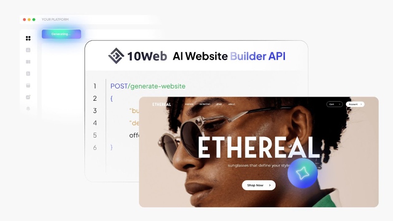 AI tạo website tốt nhất