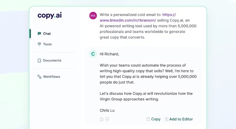 AI web