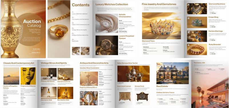 Bảng báo giá thiết catalog