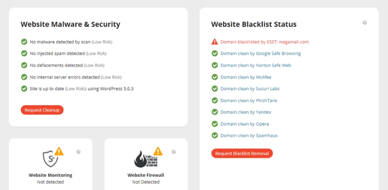 Blocklist web