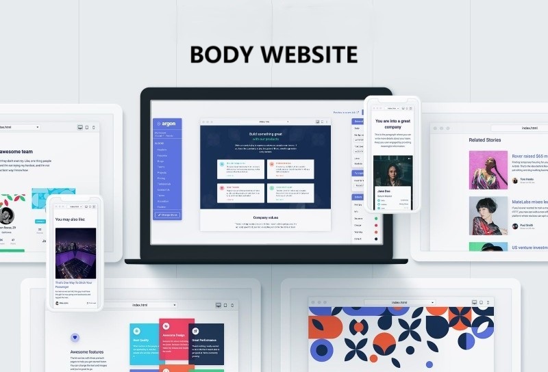 Body website là gì? Các thành phần chính và bí quyết tối ưu