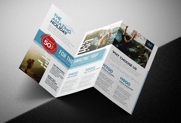 Thiết kế brochure gấp 3 đẹp, tối ưu cho marketing và bán hàng