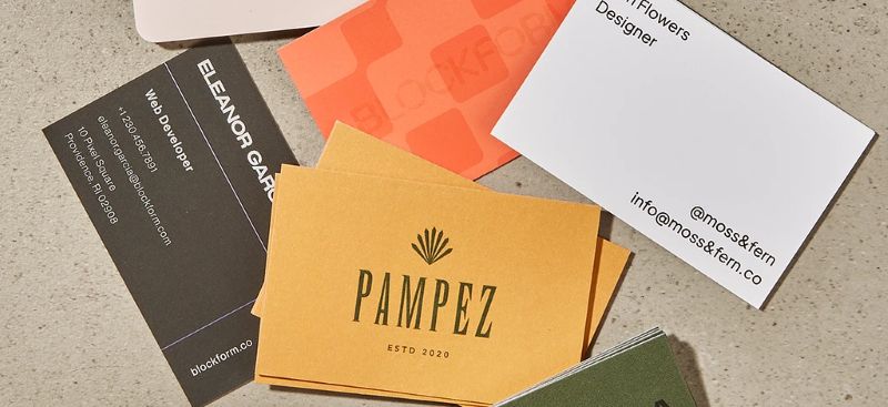 Các card visit đẹp, đa dạng