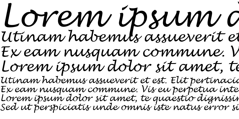 Các CSS font family