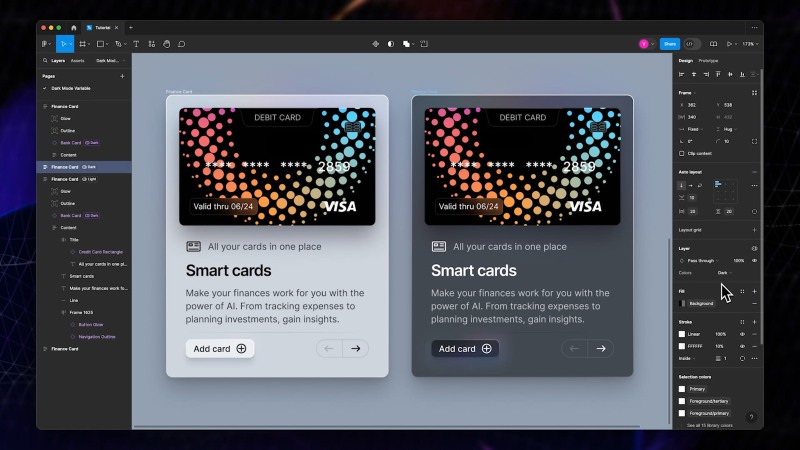 Các giao diện dark mode đẹp