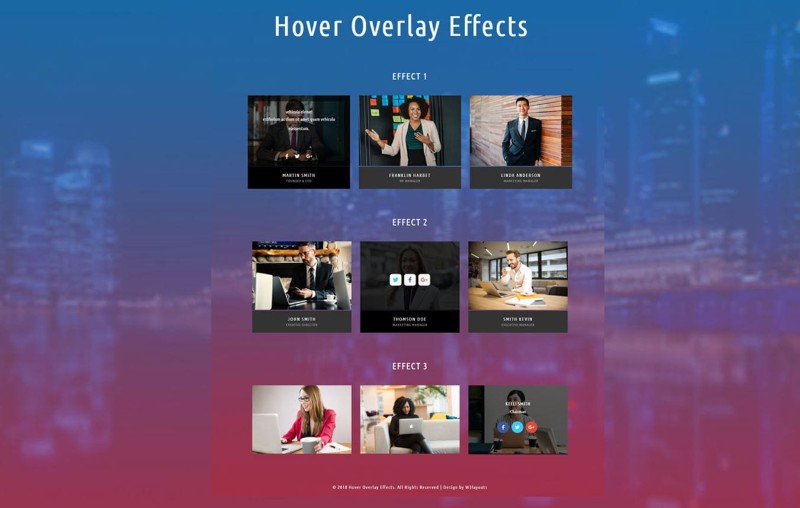Các hiệu ứng CSS hover Các hiệu ứng CSS hover