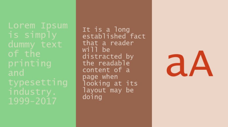 Các HTML Fonts đẹp