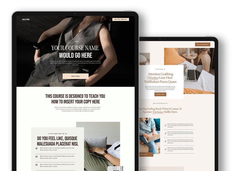 Các loại landing page phổ biến nhất