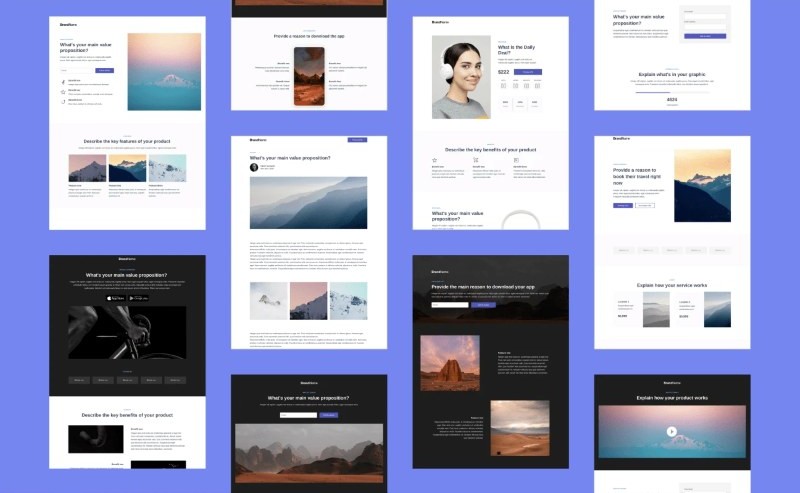 Các loại landing page phổ biến và chiến lược lựa chọn