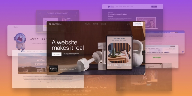 Các loại landing page