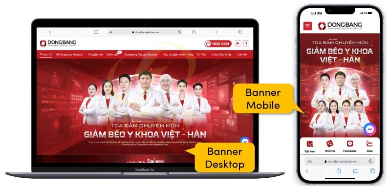 Các mẫu banner web