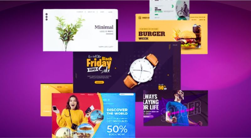 Các mẫu banner website