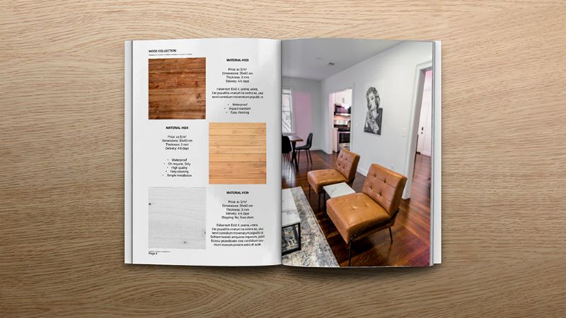 Các mẫu catalog sản phẩm đẹp, hấp dẫn