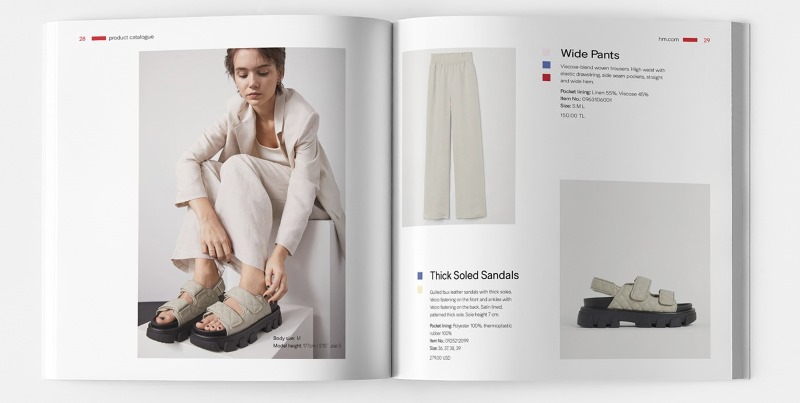 Các mẫu catalogue sản phẩm