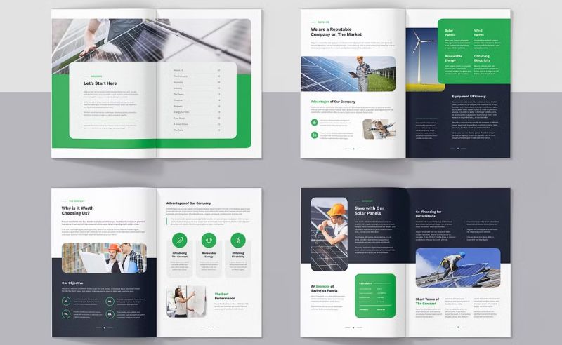 Các mẫu company profile chuyên nghiệp