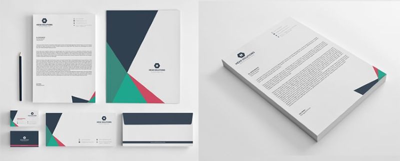 Các mẫu letterhead đẹp, hiệu quả