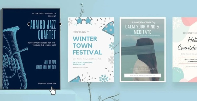 Các mẫu poster đẹp, chuyên nghiệp, sáng tạo cho mọi mục đích