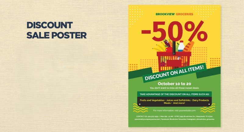 Các mẫu poster quảng cáo đẹp