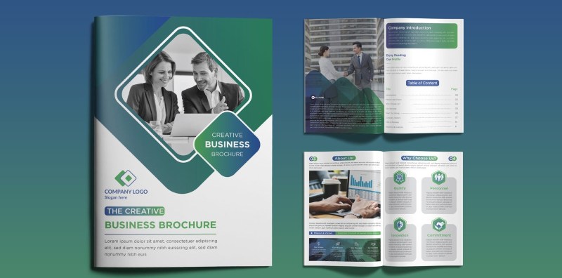Các mẫu prochure đẹp Các mẫu prochure đẹp