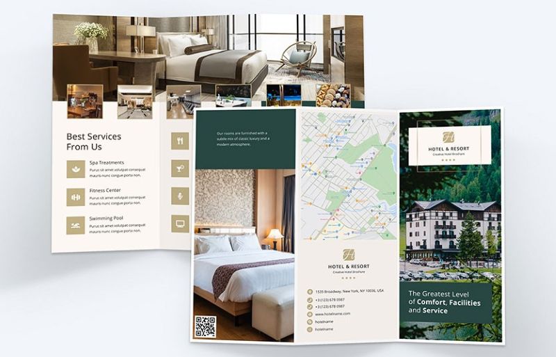 Các mẫu prochure ngành du lịch Các mẫu prochure ngành du lịch