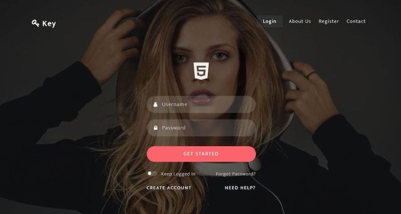 Các mẫu web login