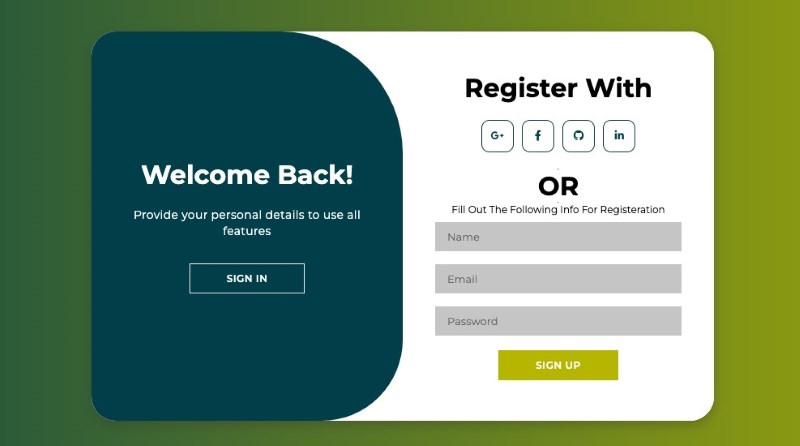 Các mẫu website login