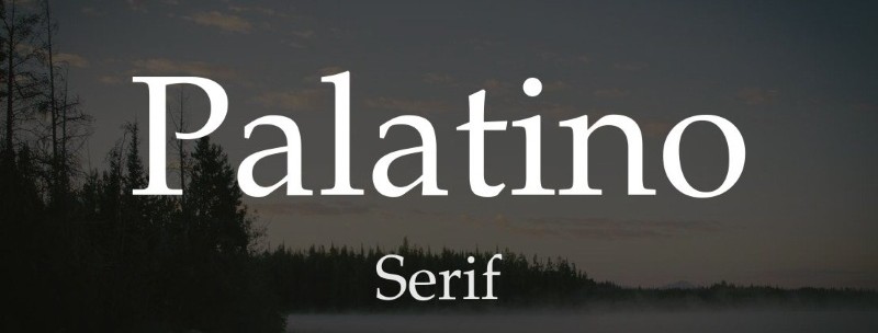 Các serif fonts HTML