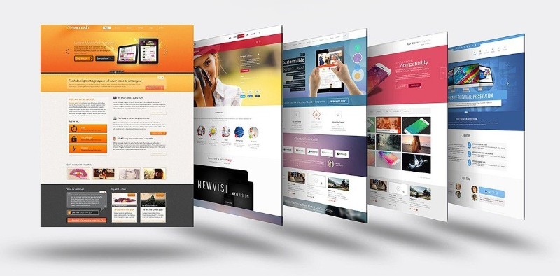 Các template website miễn phí