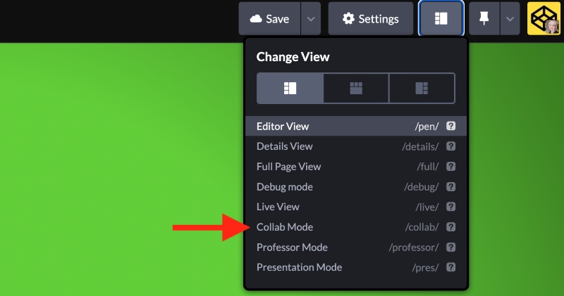 Các tính năng CodePen Các tính năng CodePen
