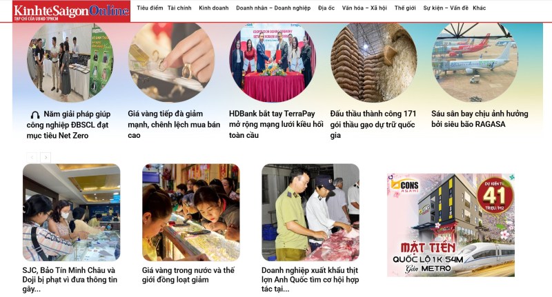 Các trang web kinh doanh