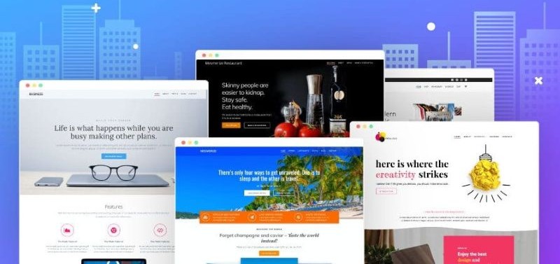 Các trang web tải template web miễn phí