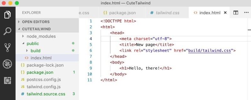 Cách cài đặt CSS Tailwind