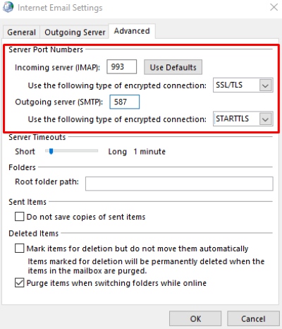 Cách cài đặt email tên miền vào Microsoft Outlook