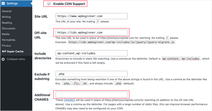 Cách cấu hình WP Super Cache