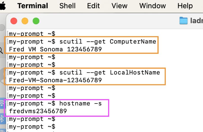 Cách check hostname trên MacOS Cách check hostname trên MacOS
