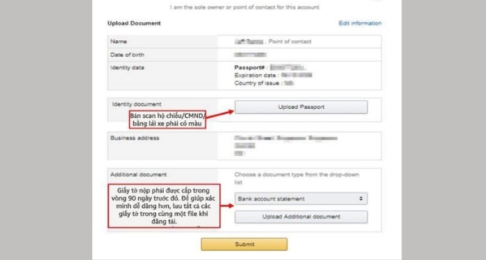 Cách đăng ký bán hàng online trên Amazon