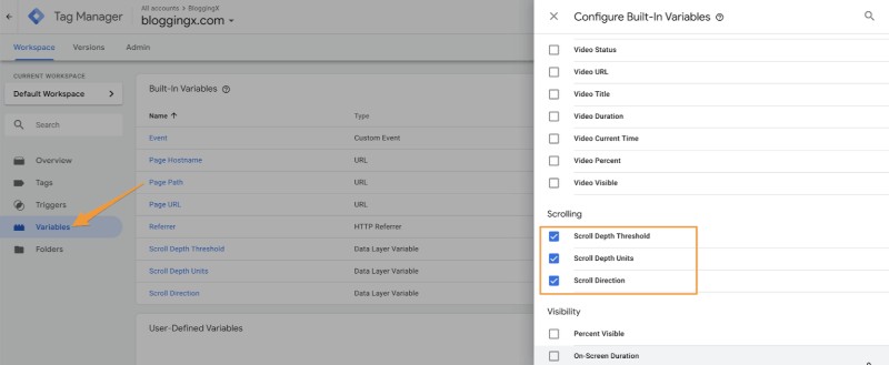 Cách đo lường chỉ số scroll depth