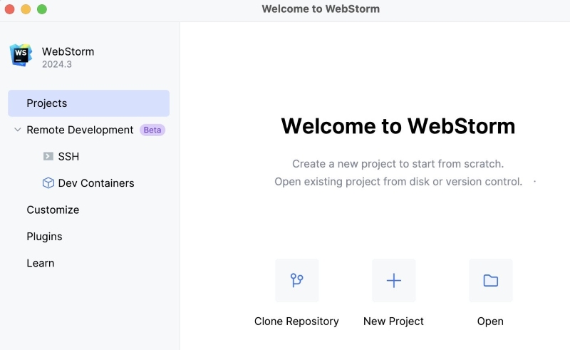 Cách hoạt động WebStorm