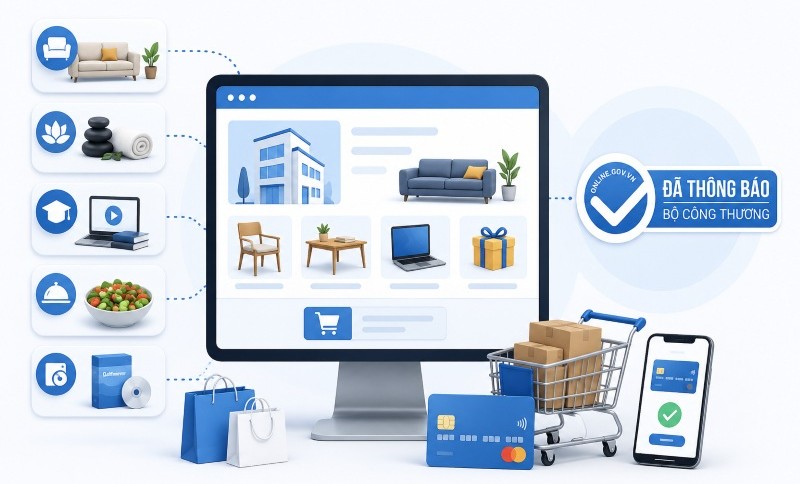 Cách kiểm tra web đã thông báo BCT Cách kiểm tra web đã thông báo BCT