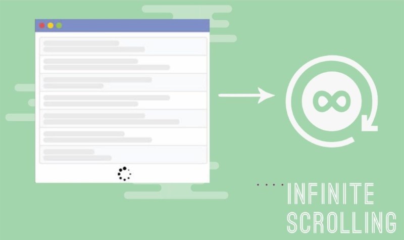 Cách sử dụng Infinite scroll
