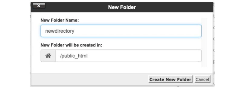 Cách tạo subfolder