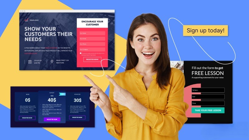 Cách thiết kế landing page Cách thiết kế landing page