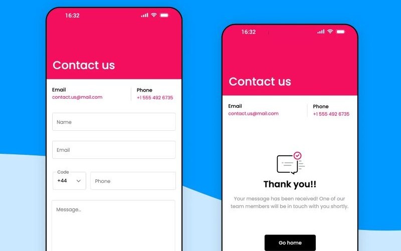 Cách thiết kế trang liên hệ website