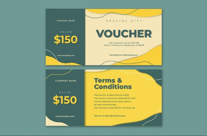 Cách thiết kế voucher giảm giá