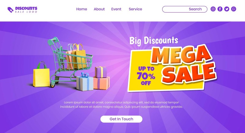 Cách trang trí giao diện website
