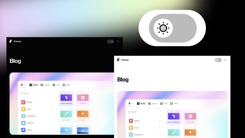 Cách triển khai chế độ dark mode