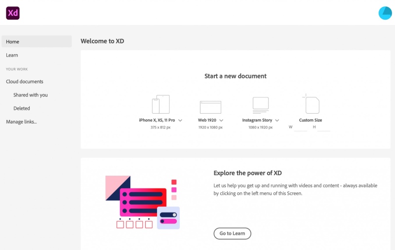 Cài đặt Adobe XD