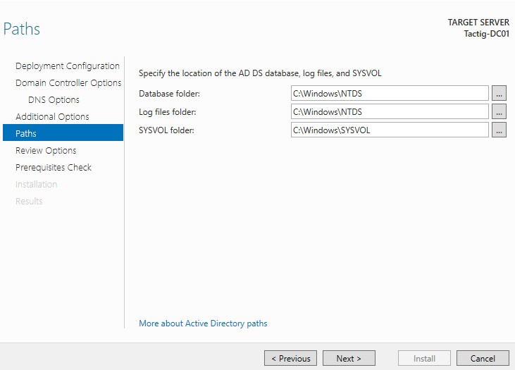 Cài đặt domain controller