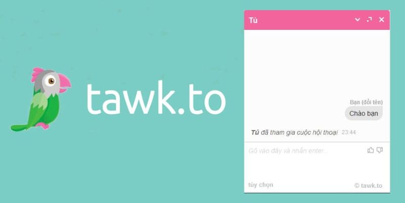 Cài đặt Tawk.to Cài đặt Tawk.to
